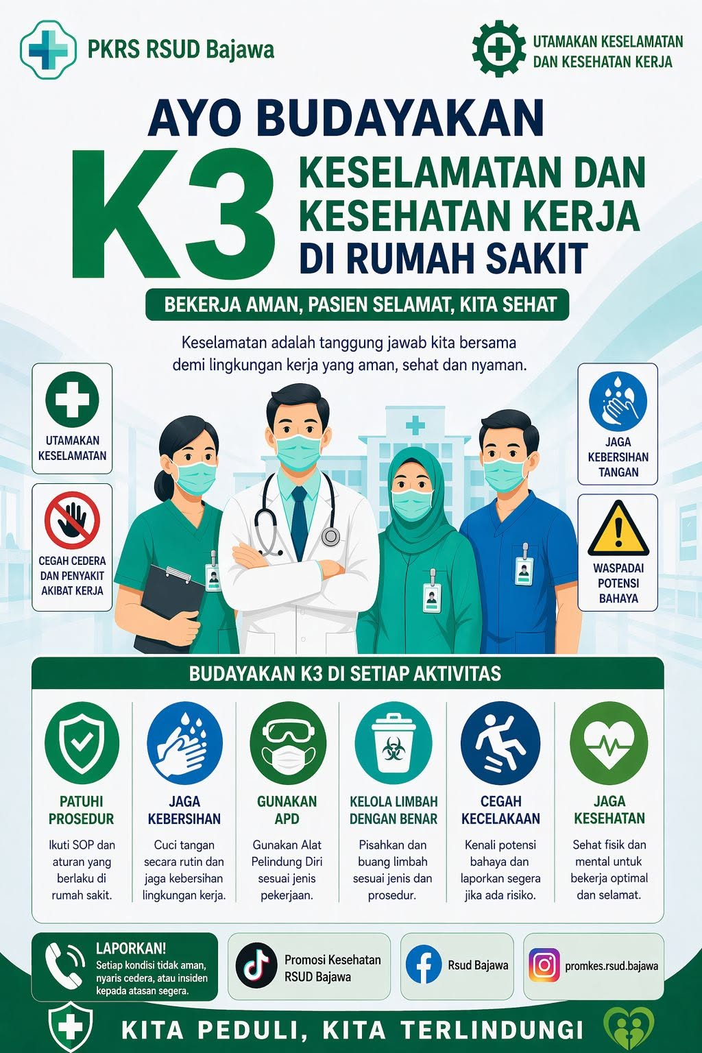 Pelanggaran Prosedur adalah awal dari bahaya. Stop dan patuhi K3RS
